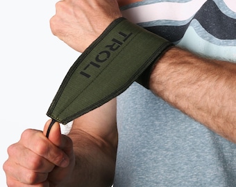 Wrist Wraps for Crossfit with Laces, Calisthenics, Gym, Weightlifting, Weight Lifting