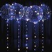 LED party balloons 6pc batteries included Light up bobo balloons, LED Balloons Clear balloons with colorful fairy lights, 