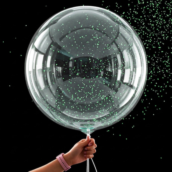 22" Clear Bobo Balloons: 50-Pack for Crafts & Party Decor