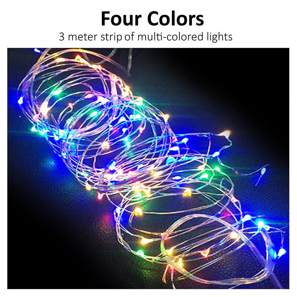Floating Light Up LED Bubble Balloons With Multi-Color Firefly String  Lights Review 2020 