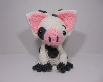 Pig Plush, Crochet Animal, Stuffed Toy, Movie Star