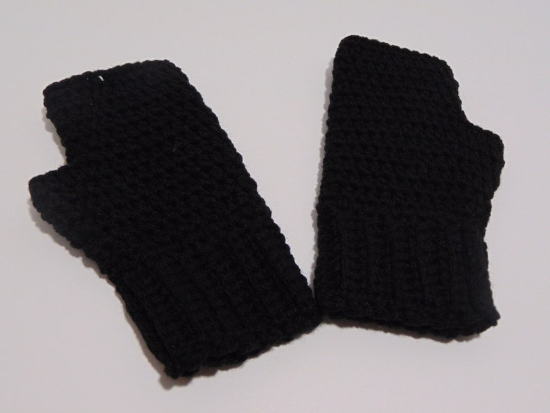 Fingerless Gloves Toddler Child Adult Etsy