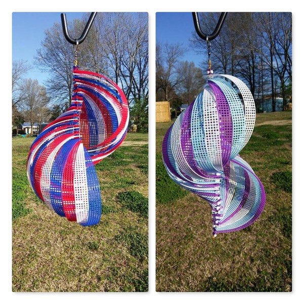 Plastic Canvas Wind Spinners Etsy