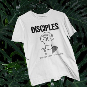 Disciples, St. Matthew, Catholic shirt, Descendents, Punk, parody, Unisex, trad, orthodox, hardcore, Saint