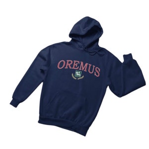 Oremus, Let Us Pray, Católico, Sudadera con capucha, Trad, Saintwave, Unisex, Preppy, Yuppie, Latin, Collegiate, Prayer, Latin Mass
