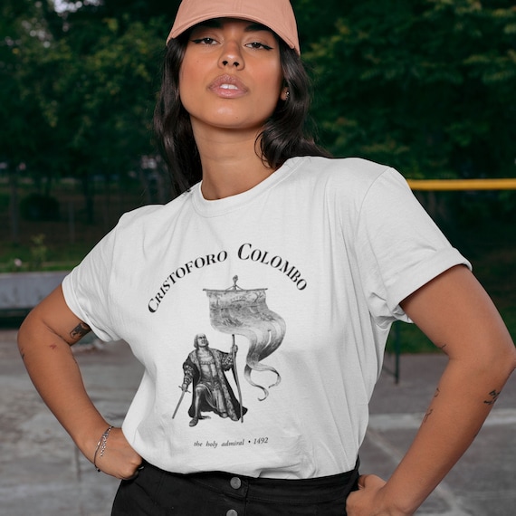 Christopher Columbus Unisex T shirt Tee Explorer Catholic
