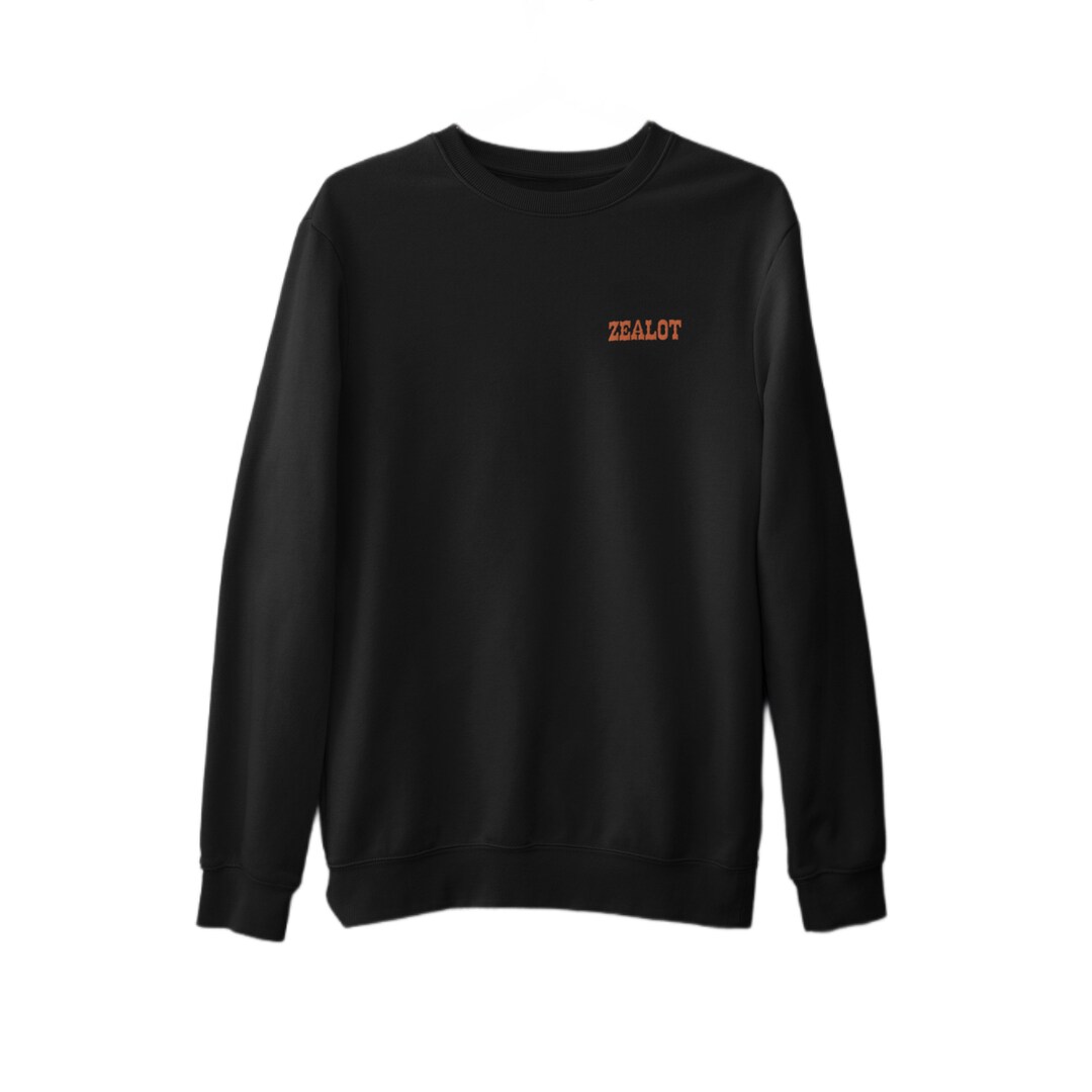 Zealot, Catholic, Embroidered, Sweatshirt, New York City, NYC, Deli, Parody, Upper West Side