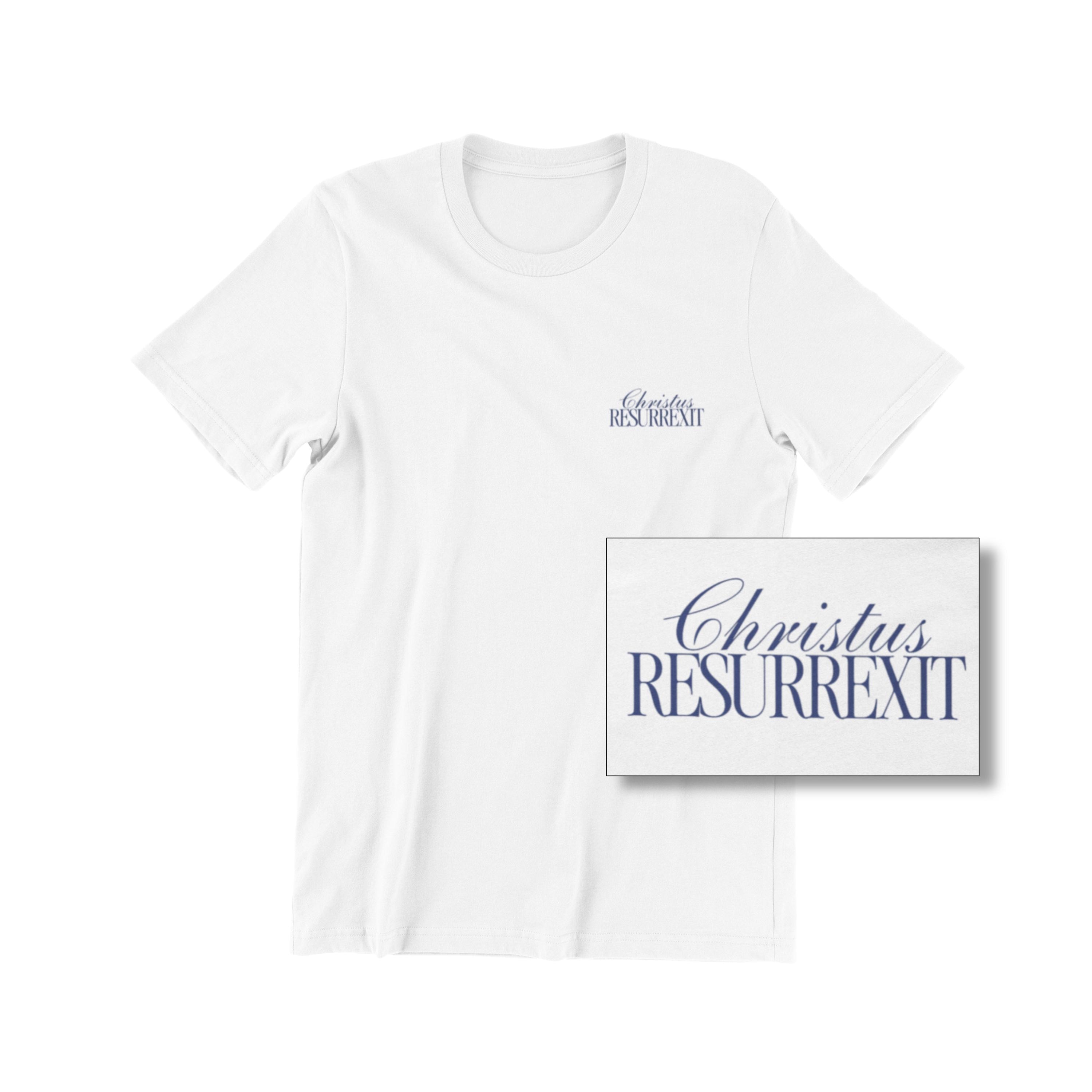 Christus Resurrexit, Easter, Christ Is Risen, Catholic, t-shirt, tees, Trad, Preppy, 80s, Traditional, Saintwave, Jesus, Simple