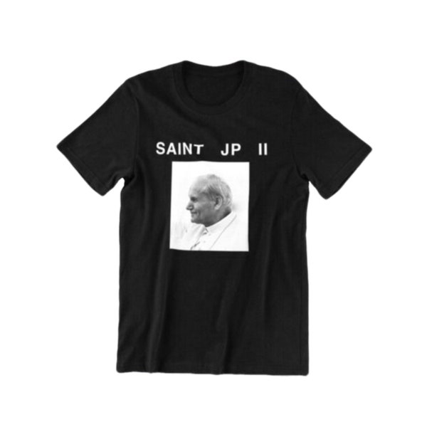 Saint JP II, Pope St. John Paul II, T-shirt, Tee, Catholic, Traditional, Popes, Polish, Poland