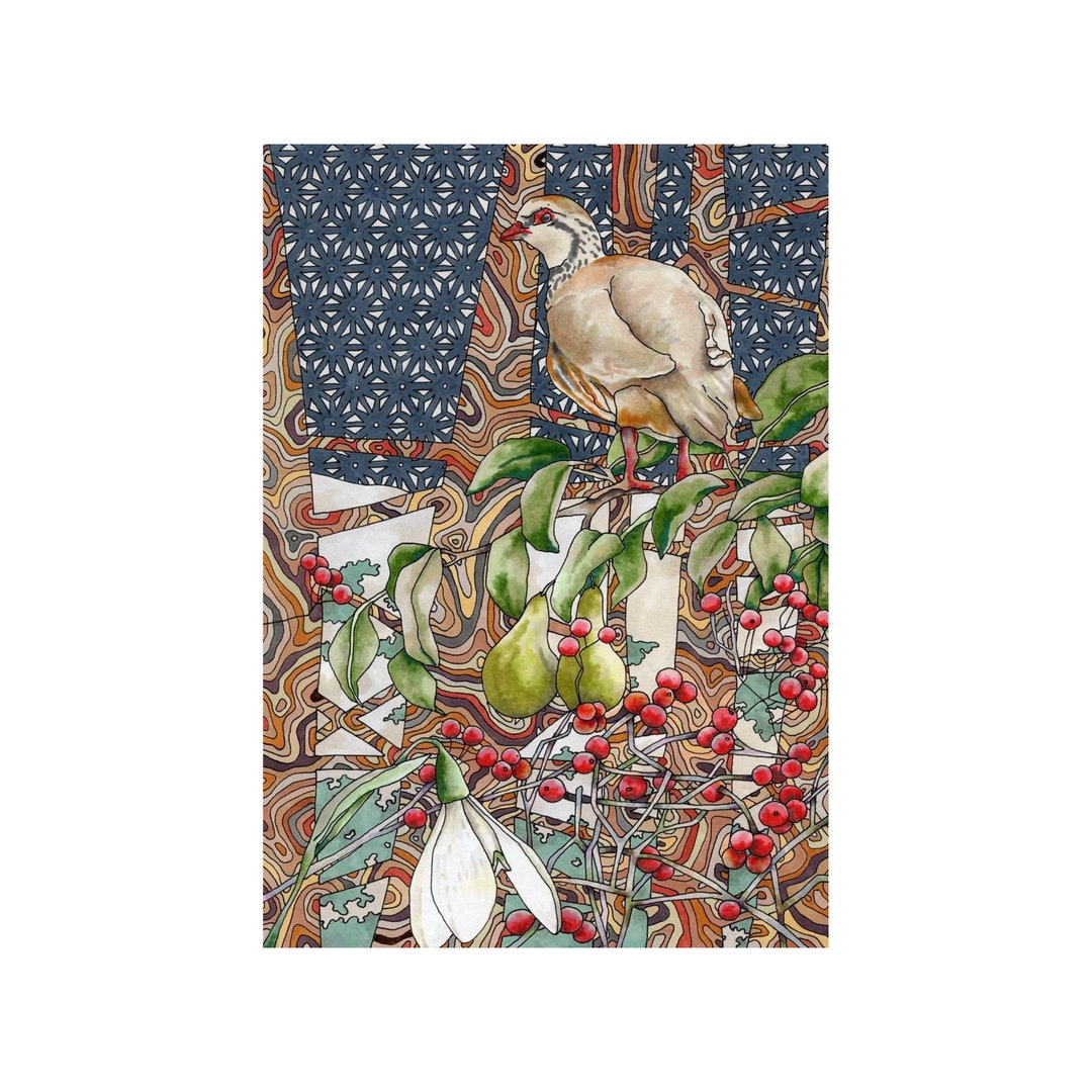 Partridge in A Pear Tree Original Artwork Framed - Etsy