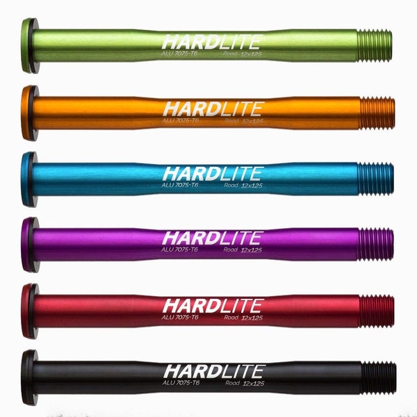 HardLite front thru axle (bicycle skewer) - E-Thru Road Cyclocross 12mm x 125mm