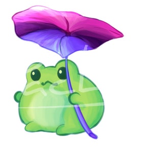 LGBTQ Pride Flag Omnisexual Frog Sticker image 2