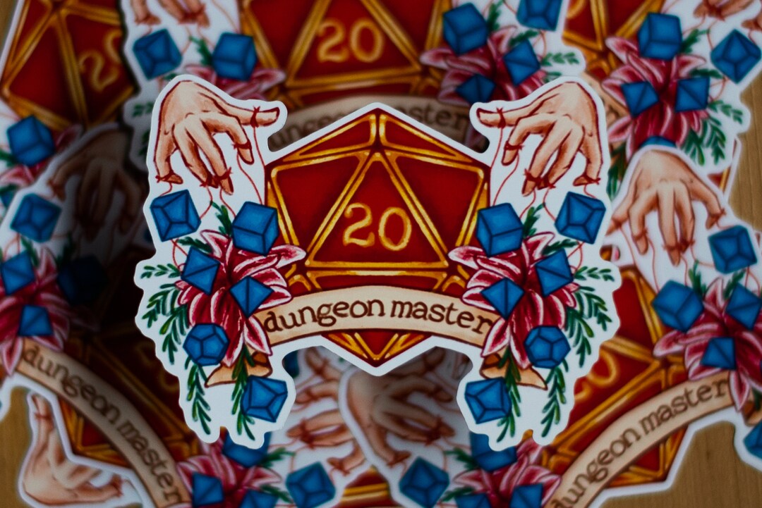 D&D RPG D20 Class Stickers Dungeon Master - Etsy