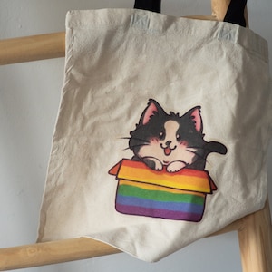 LGBTQ+ Pride Flag Made To Order Tote Bag