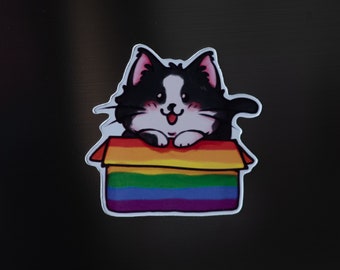 LGBTQ+ Pride Flag Made To Order Fridge Magnets