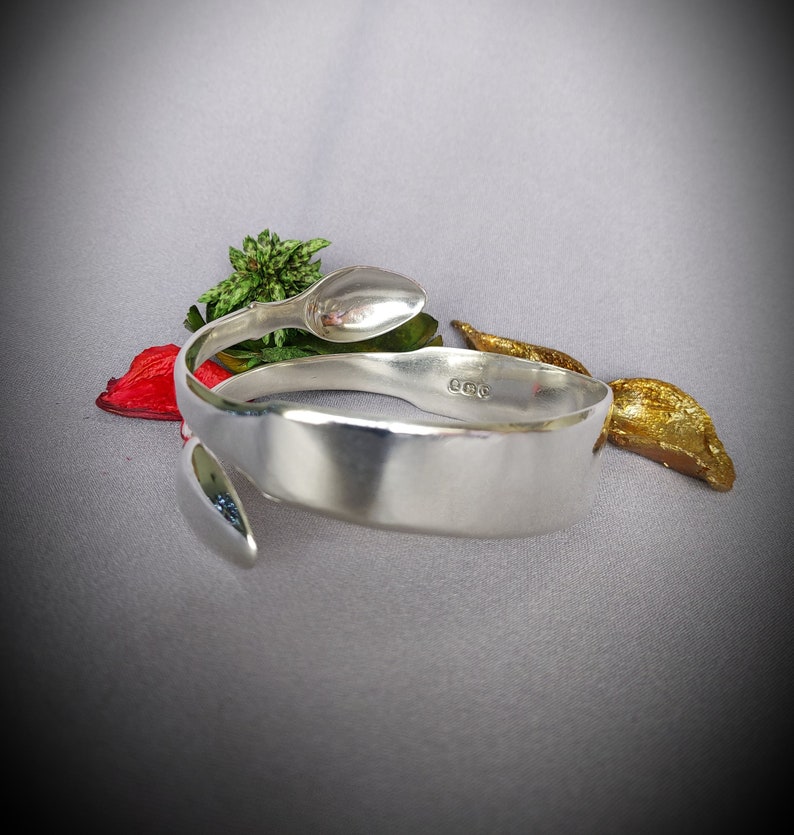Sterling Silver Georgian Sugar Tong Bracelet Bangle Assayed London 1808