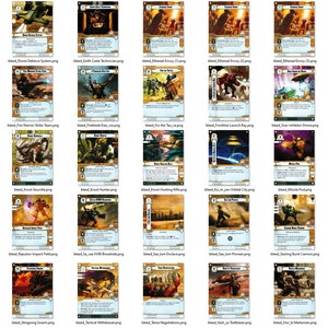 Warhammer 40k Contest Death World Cycle High Res Scans gedruckter Karton PROXIES BATTLETECH CCG kommen!!!