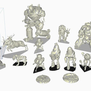 FALLOUT (resin) mix and match.  Pick 4 normal figs get 1 free.