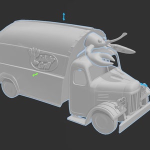 Truck that the Giant Hermit Crab in Van is hiding in!!! Free shipping
