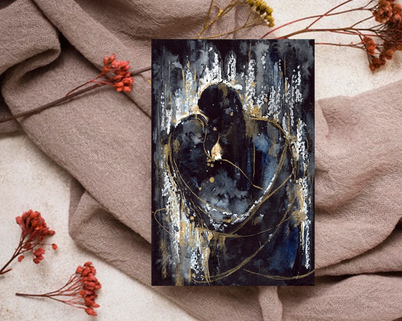 lovers-couple-painting-romantic-art-sensual-hugging-original-artwork