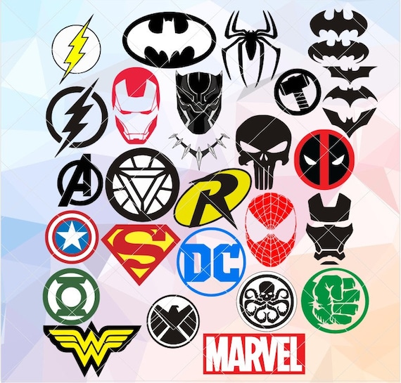 Download Logo Marvel Svg Dxf Eps Png Cut File Pack Download marvel ...