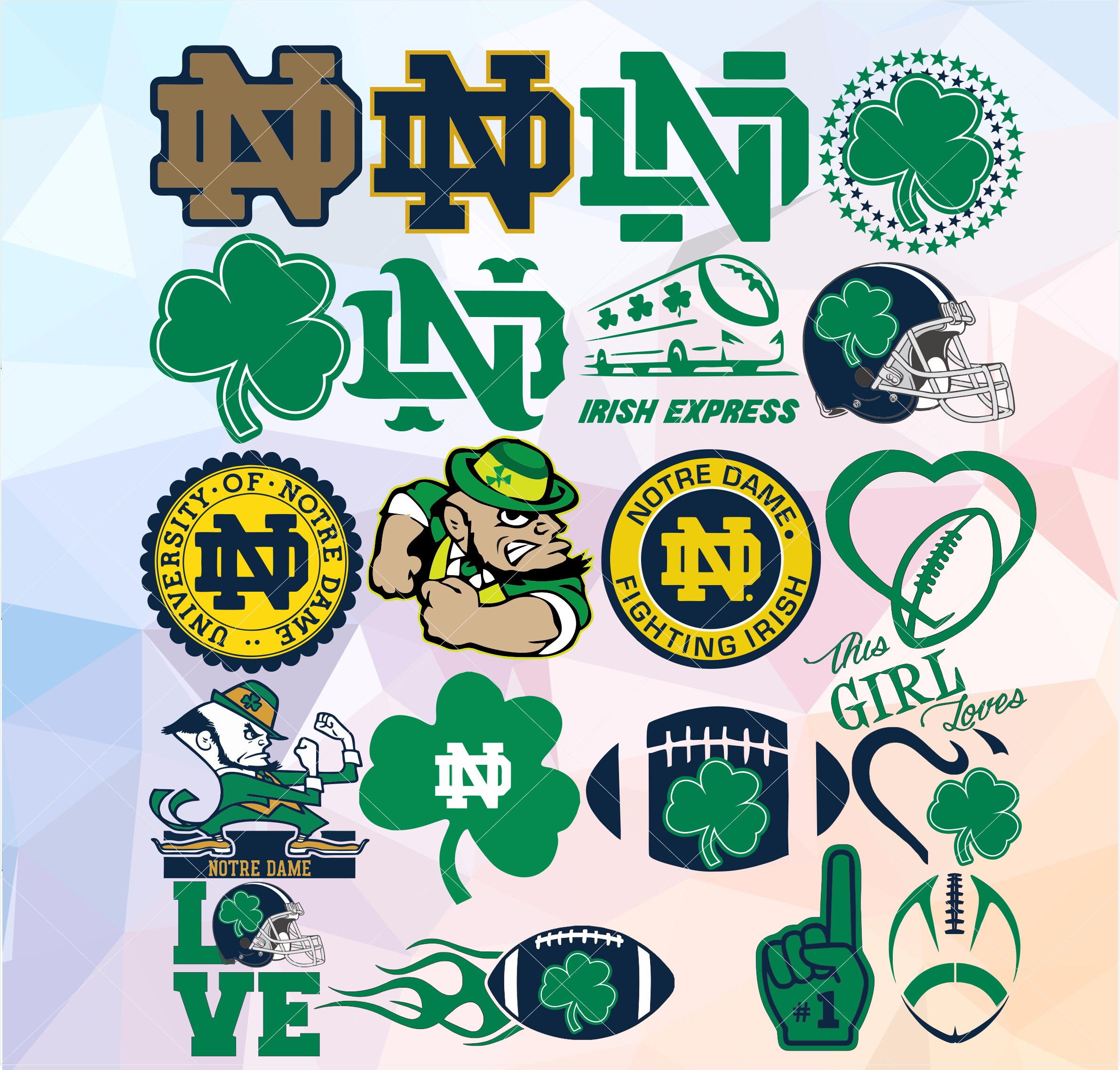 Notre Dame Svg Cut File - Layered SVG Cut File