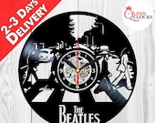 Abbey Road The Beatles Clock Music Vinyl Record Home Wall Decorations Album Room Decor Birthday Christmas Gifts Ideas Memorabilia Men Women