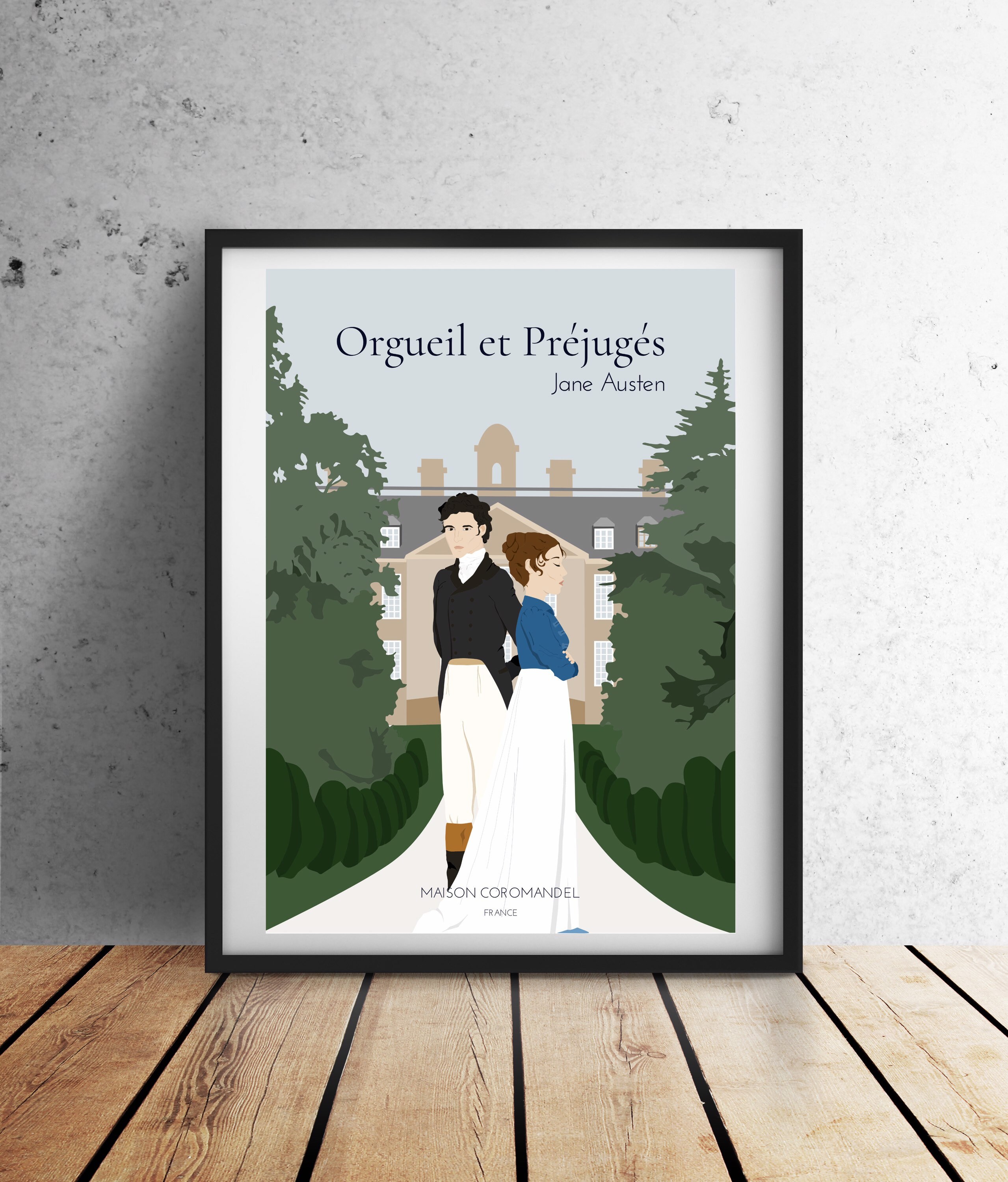 Poster Livre Orgueil et Préjugés Film