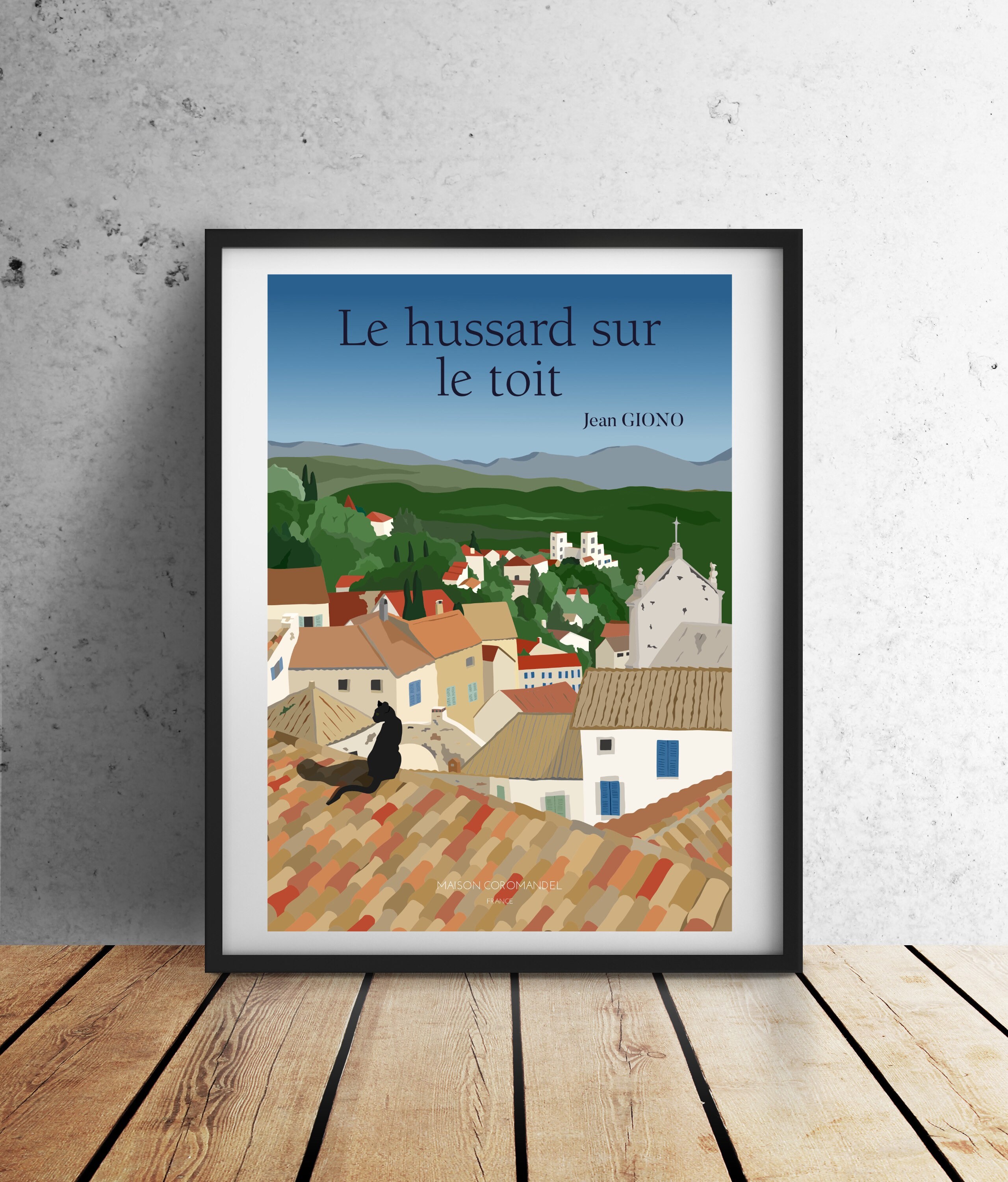 Poster Livre Le Hussard sur Le Toit Film