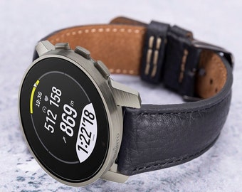 Leather Suunto Watch Band Suunto 9 Peak Pro Baro Watch Band Suunto 7 Strap Suunto 5 Peak Band Suunto Spartian Sport Wrist HR Baro Band Etsy