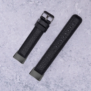 Fitbit Charge 6 5 4 3 Watch Band Men, Leather Fitbit Charge 6 Band Women, Classy Black Fitbit Charge 5 Strap, Fit Bit Charge 4 Watch Band