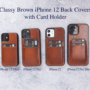 Funda de cuero con tarjetero para iPhone 12 Pro Max, funda trasera para iPhone 12 Pro, funda para iPhone 12 Mini, funda para iPhone 11 Pro, funda tipo cartera para iPhone 11 Pro Max