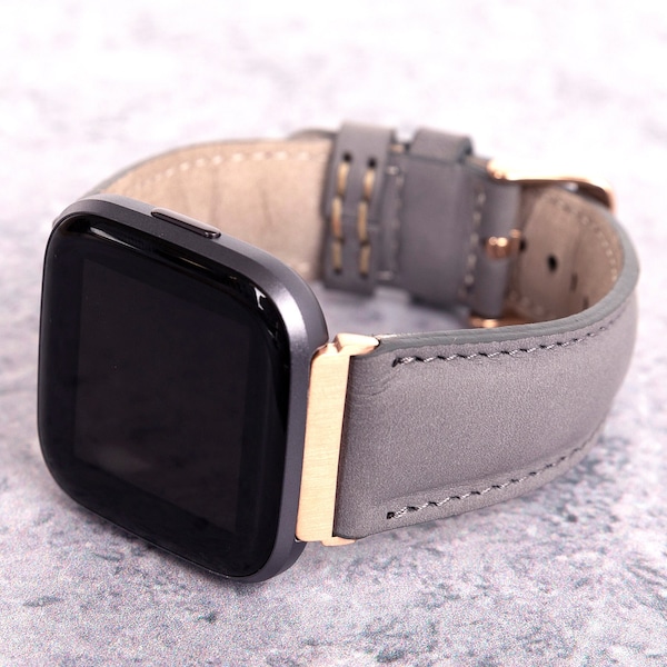 Fitbit Versa 2 Watch Band, Leather Fitbit Versa 3 Watch Strap, Personalized Fit Bit Sense Watch Band, Fitbit Lite Strap, Fitbit Blaze Band