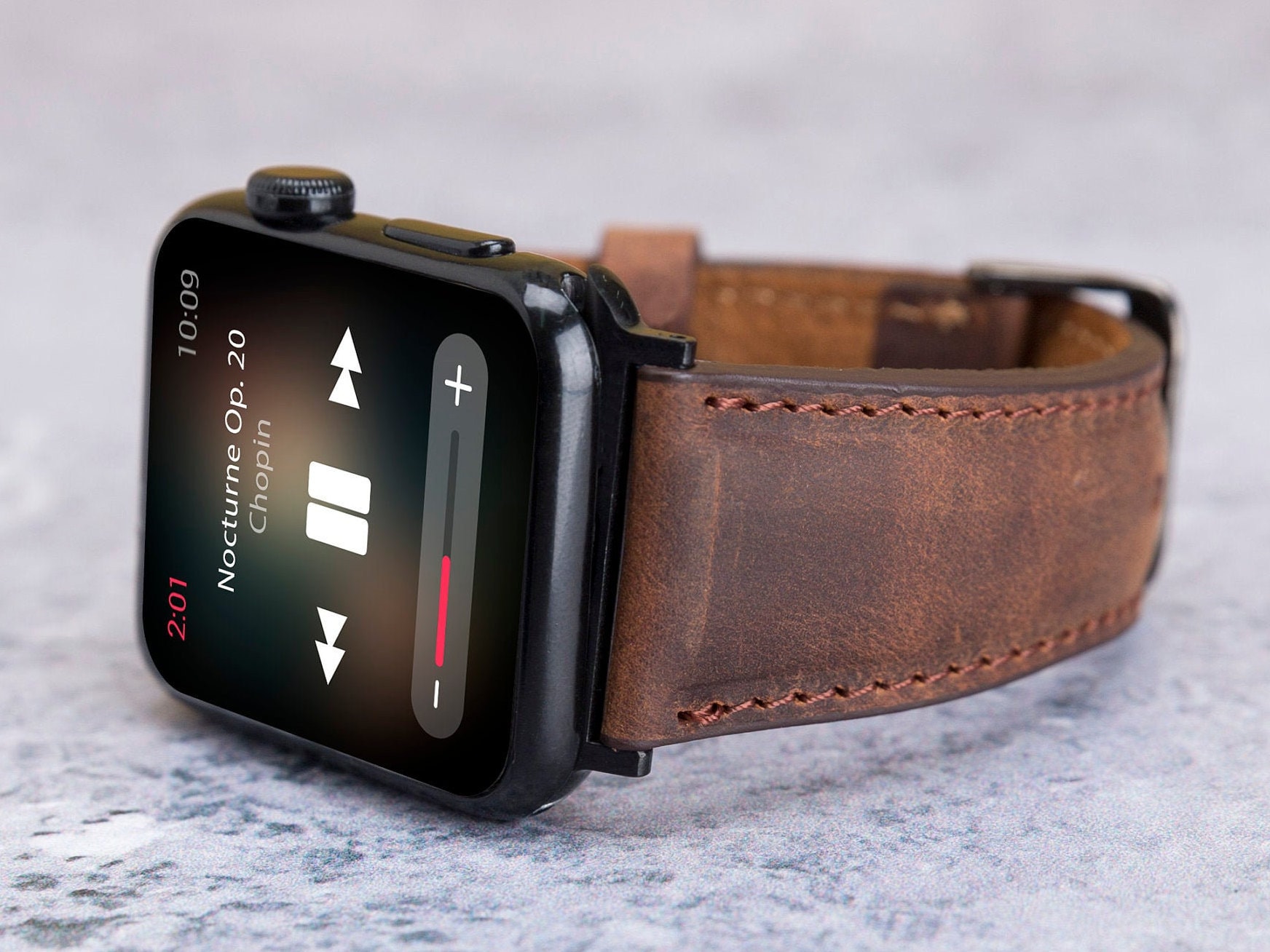 Leather Band Apple - Watch Ultra Etsy