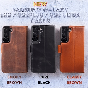 Funda para Samsung Galaxy S25, S25 Plus y S25 Ultra, funda de piel tipo billetera para Samsung S24, funda de tarjetero personalizada desmontable para S23, S22 y S21, para hombre