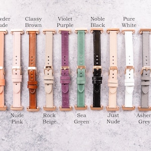 Fitbit Versa 4 Bands Women, Fitbit Versa 3 2 1 Band, Leather Fitbit Sense 2 Strap, Fitbit Sense Watch Band Girls, Beaded Fitbit Lite Strap