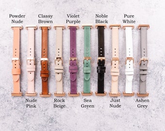 Bracelets Fitbit Versa 4 pour femme, Bracelet Fitbit Versa 3 2 1, Bracelet en cuir Fitbit Sense 2, Bracelet de montre Fitbit Sense pour filles, Bracelet Fitbit Lite perlé