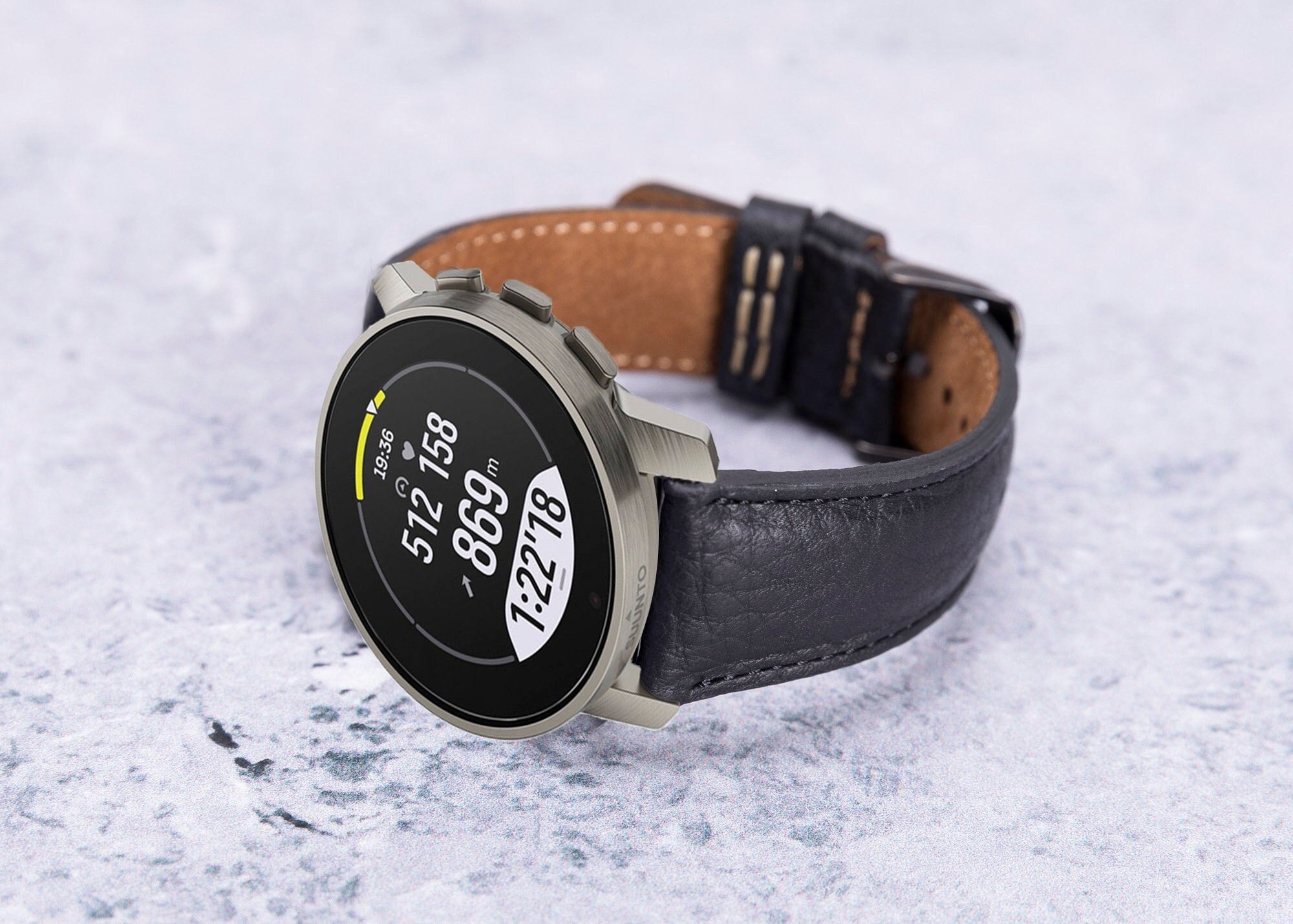 Leather Suunto Watch Band, Suunto 9 Peak Pro Baro Watch Band Leather Suunto Watch Band, Suunto 9 Peak Pro Baro Watch Band