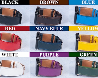 Leather Garmin Watch Bands, Garmin Fenix 8 7, Quatix 7 6, Instinct E 3 2 1, Approach S70, Forerunner 970, Venu 3 2 1,  Vivoactive 6 Armband