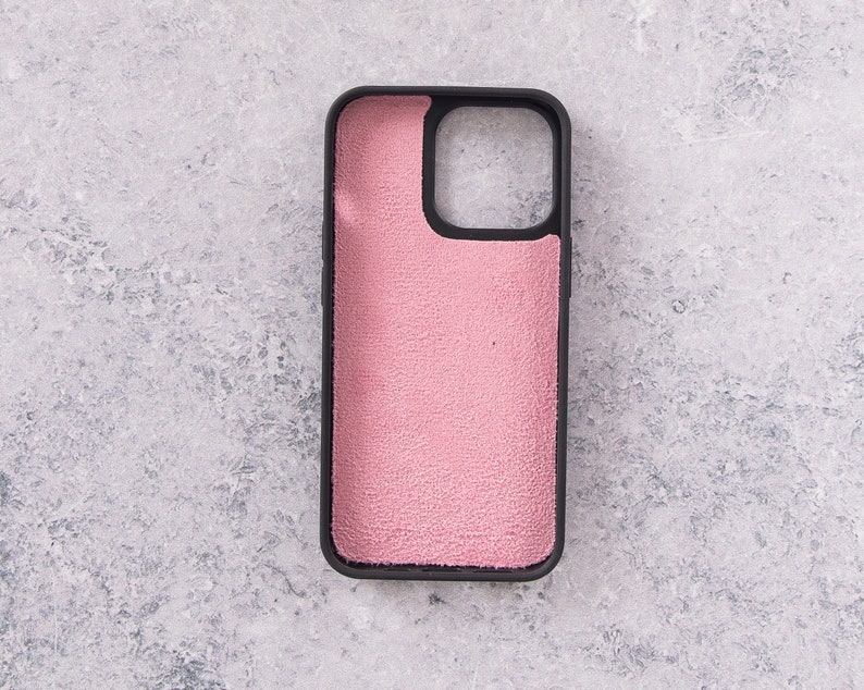 Pink Iphone 13 Pro Max Case Women Leather Iphone 13 Wallet Etsy