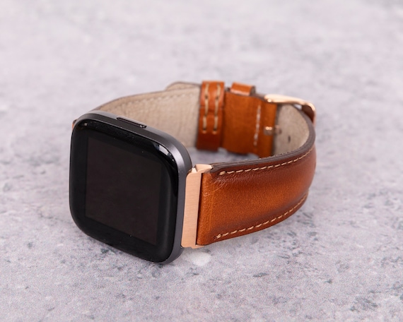 Cinturini per orologi Fitbit Versa 4 3 2 1 da uomo cinturini Fitbit Sense 2 1 in pelle personalizzati per lui cinturino per orologio Fitbit Lite cinturino Fitbit Blaze regalo per papa Etsy Italia