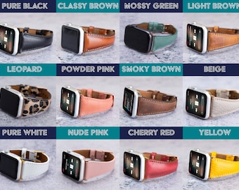 Women Apple Watch Band Series 10 9 8 7 6 5 & Apple Watch Ultra 2 1, Slim Apple Strap 49mm 46mm 45mm 44mm 42mm 41mm 40mm, Perfect Gift Girls