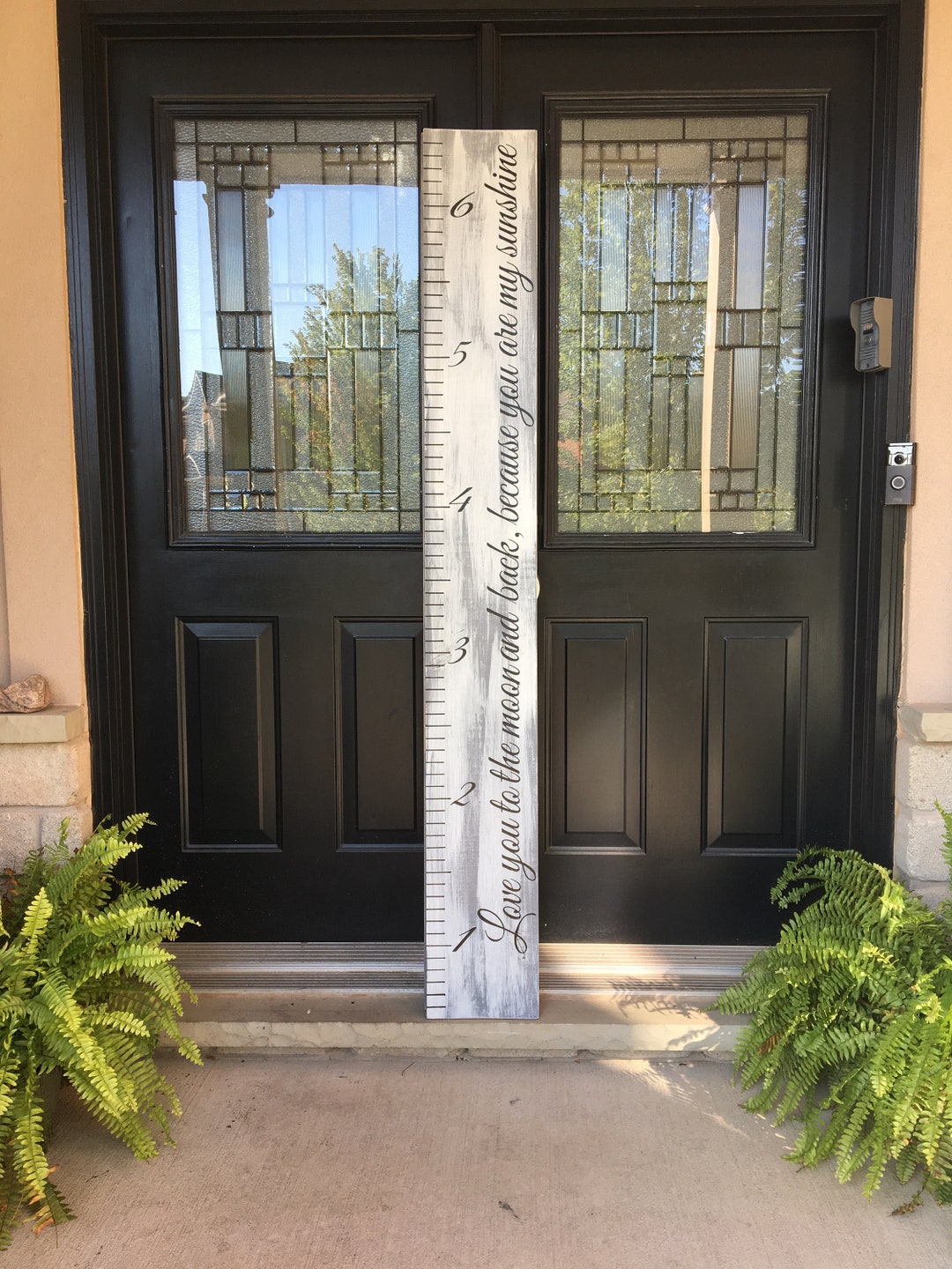 Growth Ruler, Wooden Growth Chart, Growth Chart, Baby Shower Gift ...