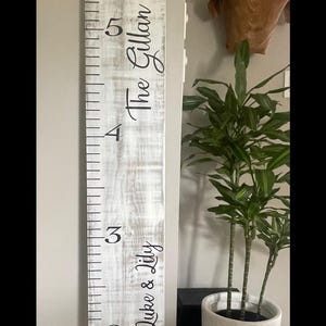 Growth Ruler, growth chart, watch me grow, kids growth chart, first birthday gift, nursery decor, kids room