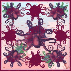 Silk Hair Scarf, Head Scarf, Neckerchief, Pure Silk Scarf, Luxury Scarf, Bandanas For Women, Colorful Scarf, Square Scarf, Lightweight Scarf, Summer Scarf, Designer Scarf, Unique Gift For Her, Small Scarf