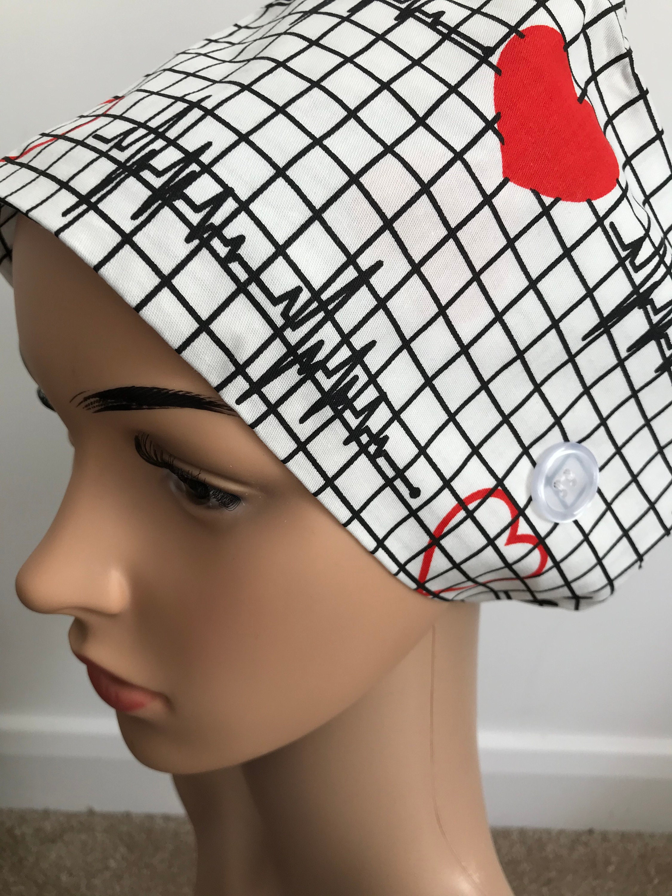 Scrub hat Surgical caps Theatre cap Doctor cap Nurse cap Etsy