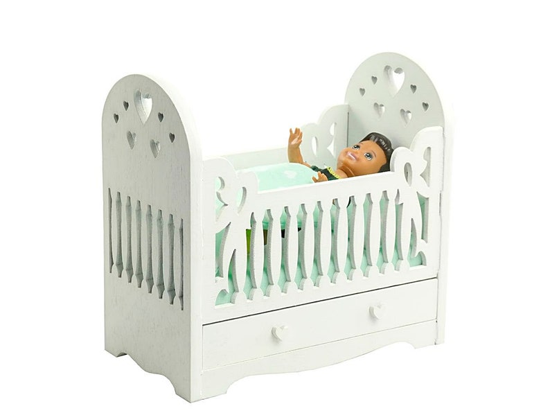miniature baby crib