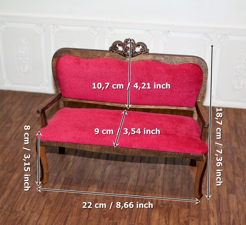 1:6 Scale Miniature Set LUIS for Dollhouse / Miniature - Etsy