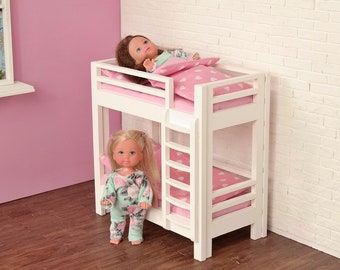 Doll Bunk Bed, Doll Bunk Bed With Slide