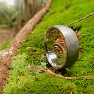 Chiseled Titanium ring
